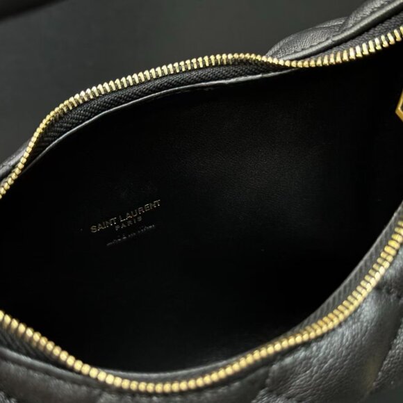 YSL Saint Laurent Classic Diamond Grid Handbag - Picture 3 of 5